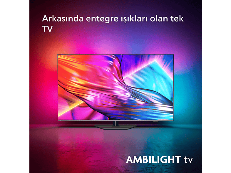 PHILIPS The One 65PUS8909/62 65 inç 164 Ekran Smart 4K UHD Dolby Vision Dolby Atmos Titan OS Ambilight LED TV_2