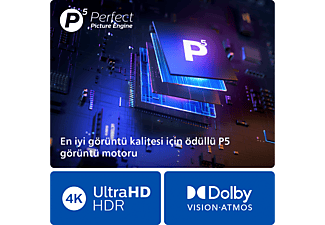 PHILIPS The One 65PUS8909/62 65 inç 164 Ekran Smart 4K UHD Dolby Vision Dolby Atmos Titan OS Ambilight LED TV_5