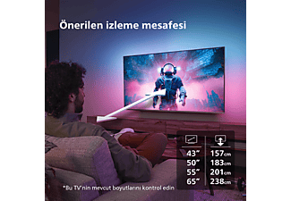 PHILIPS The One 65PUS8909/62 65 inç 164 Ekran Smart 4K UHD Dolby Vision Dolby Atmos Titan OS Ambilight LED TV_10