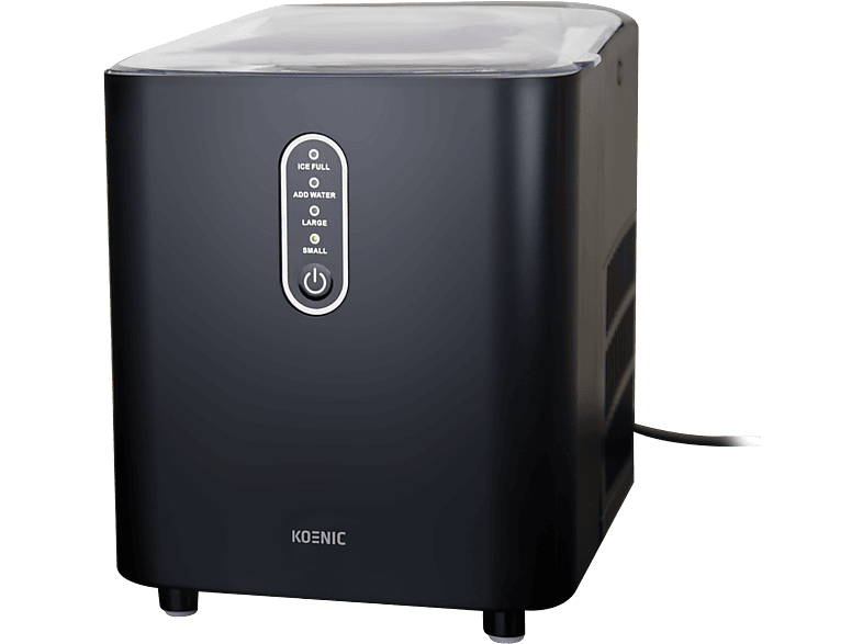 KOENIC KIC 8124 B Eiswürfelbereiter (120 Watt, Schwarz)
