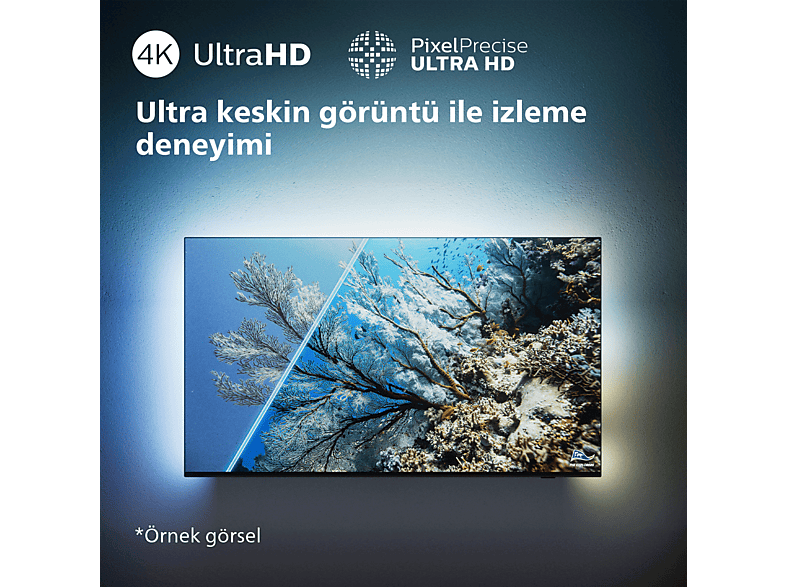 PHILIPS 65PUS8309/62 65 inç 164 Ekran 4K UHD Dolby Vision Dolby Atmos Titan OSAmbilight LED TV_5