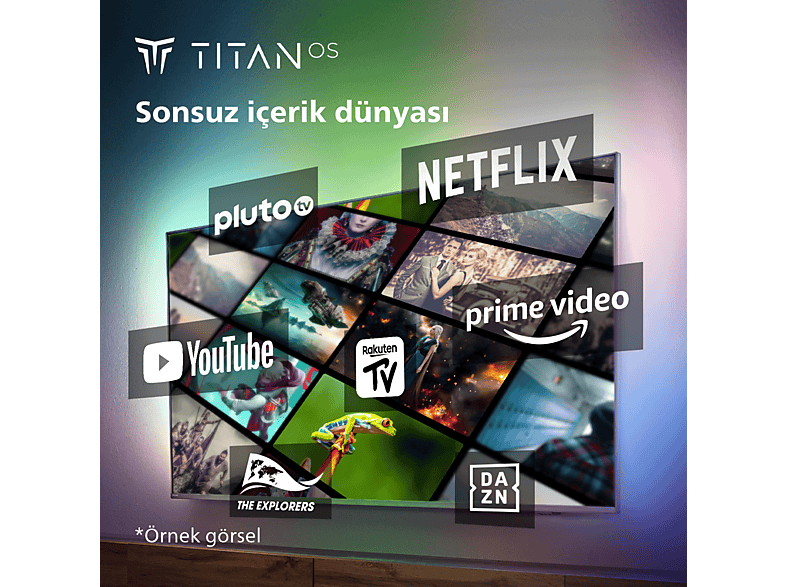 PHILIPS 65PUS8309/62 65 inç 164 Ekran 4K UHD Dolby Vision Dolby Atmos Titan OSAmbilight LED TV_6