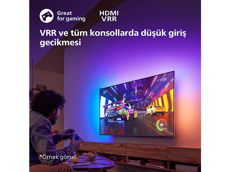 PHILIPS 65PUS8309/62 65 inç 164 Ekran 4K UHD Dolby Vision Dolby Atmos Titan OSAmbilight LED TV_8