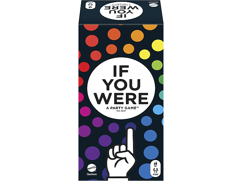 MATTEL GAMES HYB61 If You Were a Party Game Partyspiel Mehrfarbig