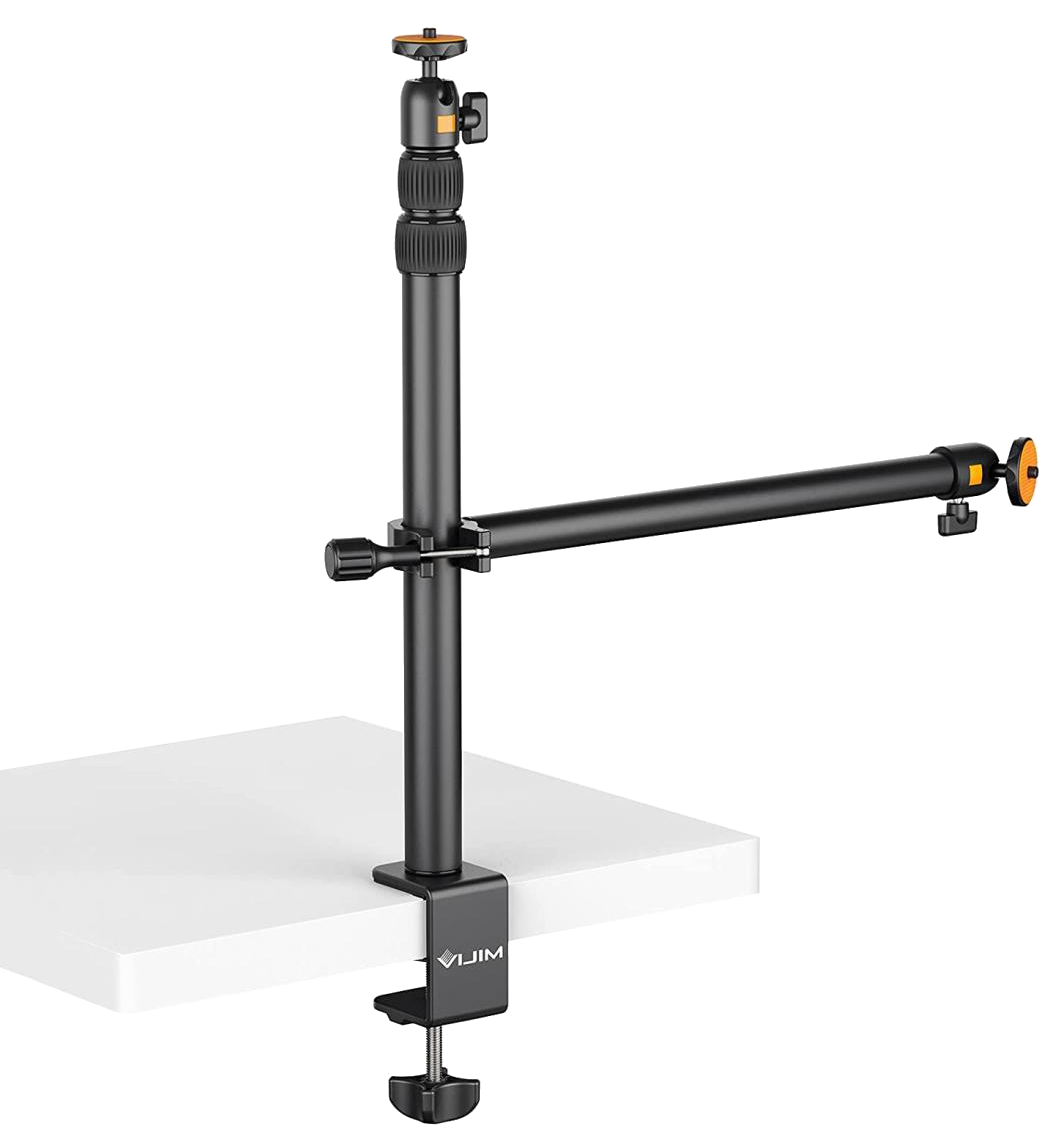 ULANZI Vijim LS02 multifunkciós, asztalra rögzíthető +1karos állvány rendszer