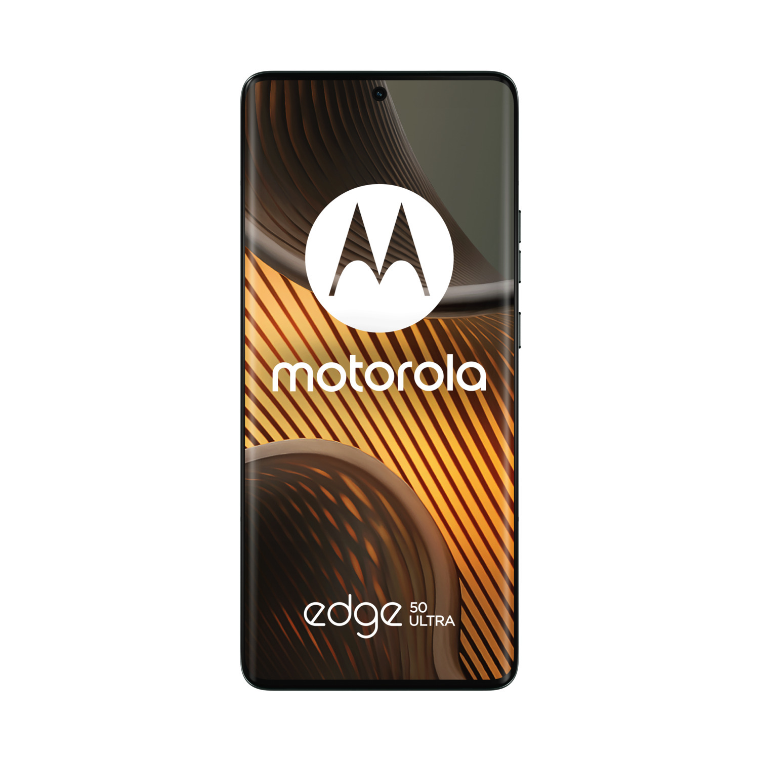 Smartphone Motorola Edge 50 Ultra, montrant l'écran.