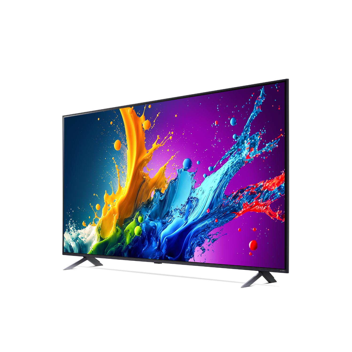 Grote tv met levendige kleuren.