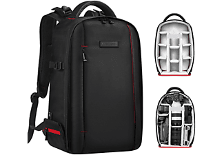 K&F Concept Beta hátizsák 18L V3, fekete piros