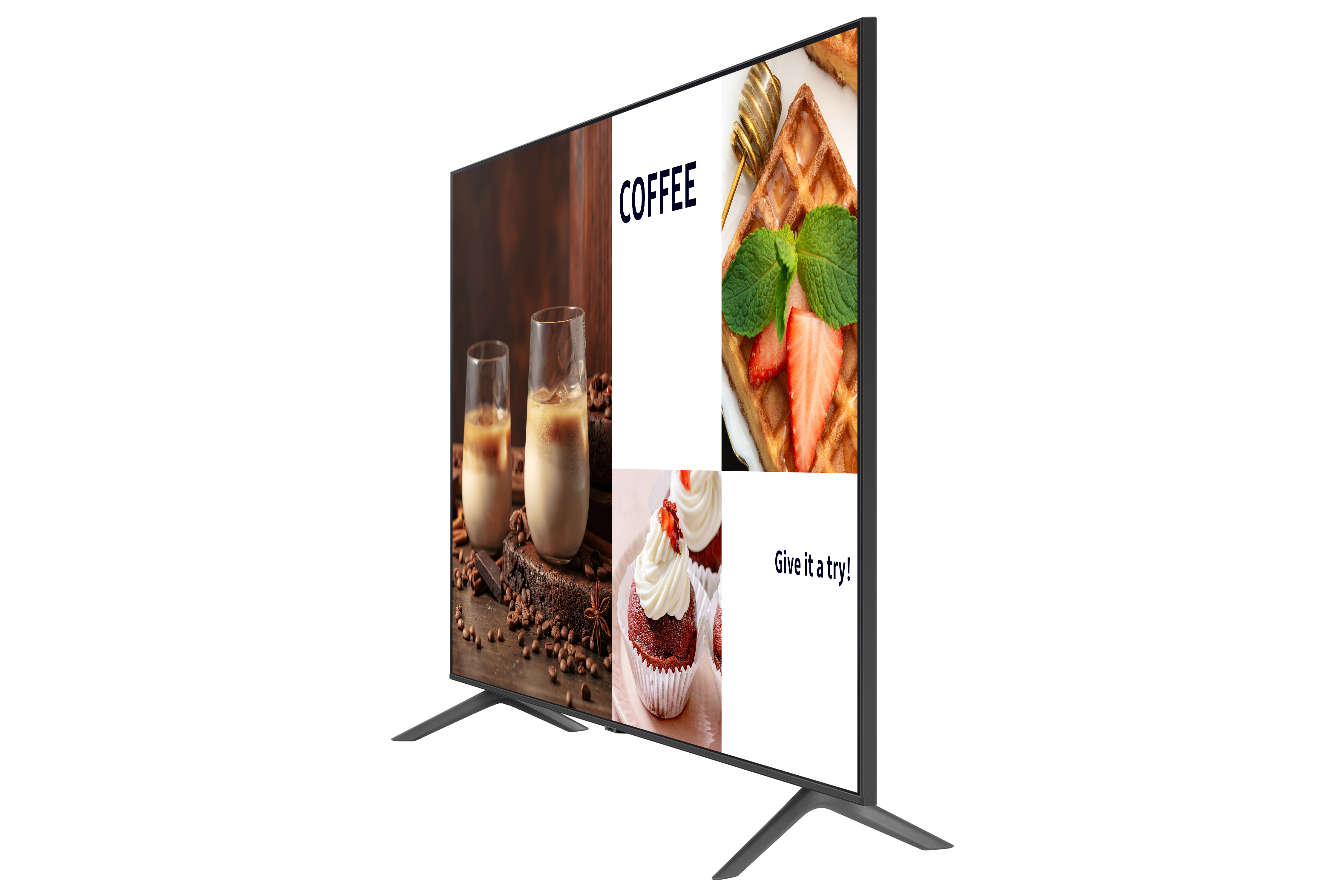 TV LED 65" - Samsung LH65BECHLGUXEN Profesional, UHD 4K, Crystal Processor 4K, Smart TV, DVB-T2 (H.265), Negro