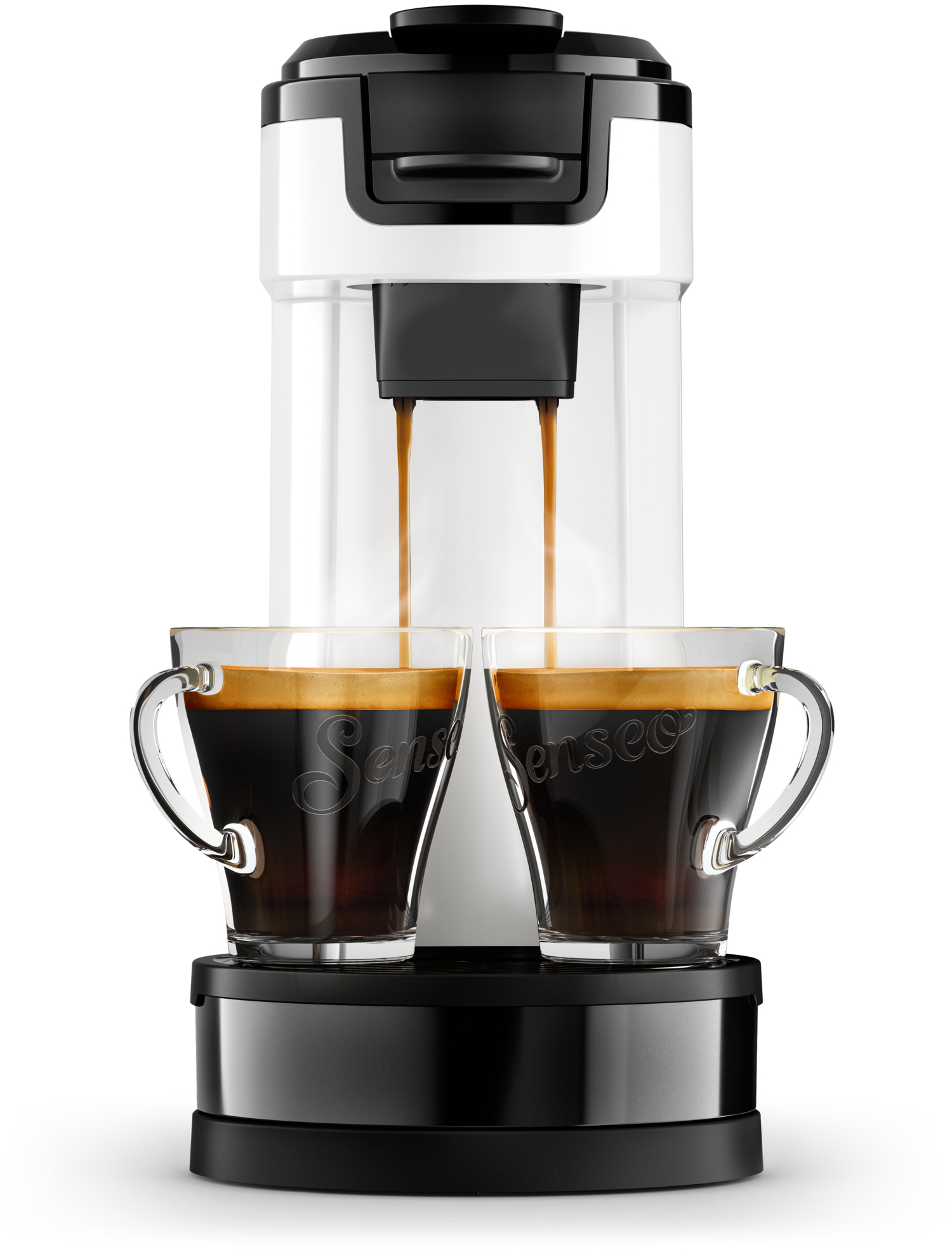 PHILIPS HD6592/00 SENSEO® Switch Kaffeepadmaschie, Weiß