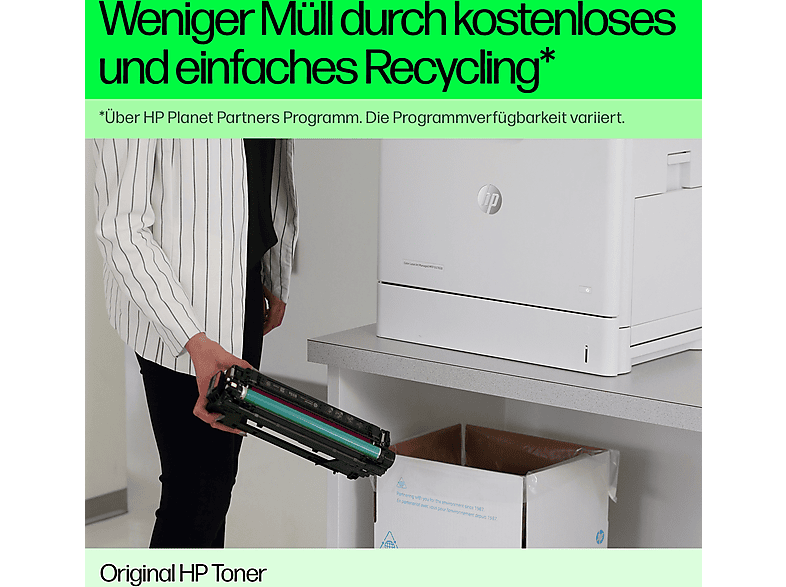 Thumbnail - HP 219X Original LaserJet-Tonerkartusche Gelb