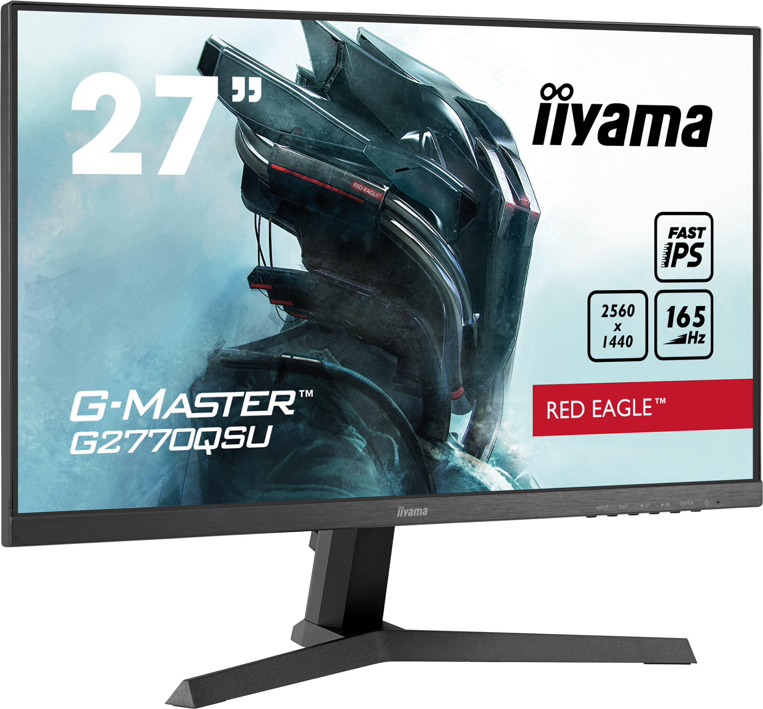 Monitor IIYAMA G-MASTER G2770QSU-B1 27 0,5ms 165Hz WQHD Fast IPS FreeSync PremiumPro