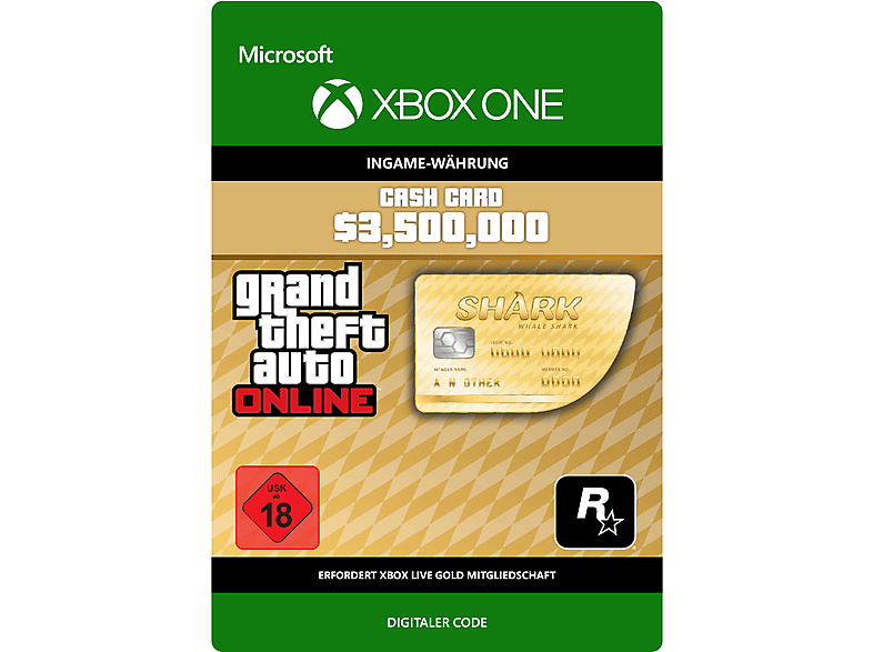 WHALE SHARK CARD - [Xbox One]