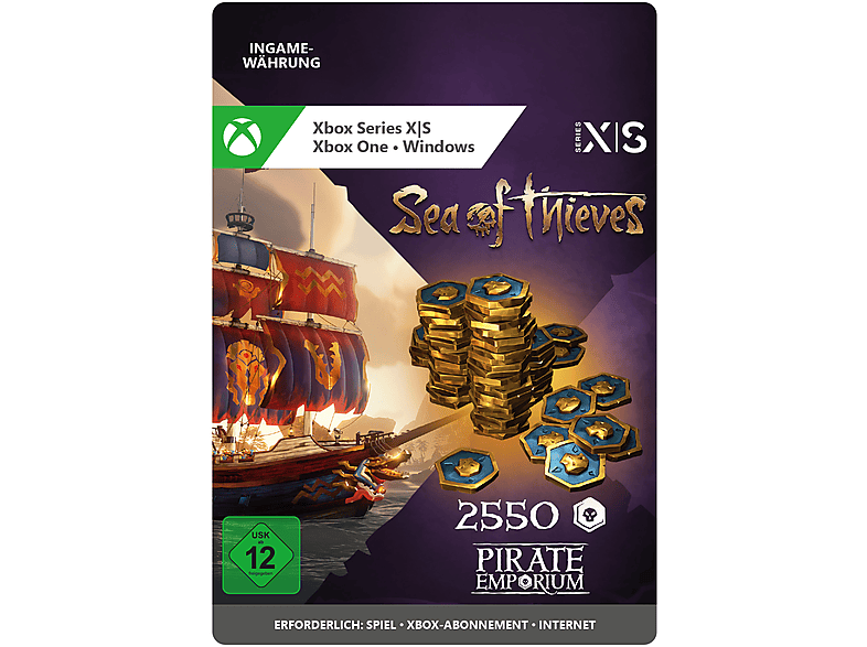SEA OF THIEVES CAPTAINS ANCIENT COIN PACK 2550 - [Multiplattform] (FSK: 16)