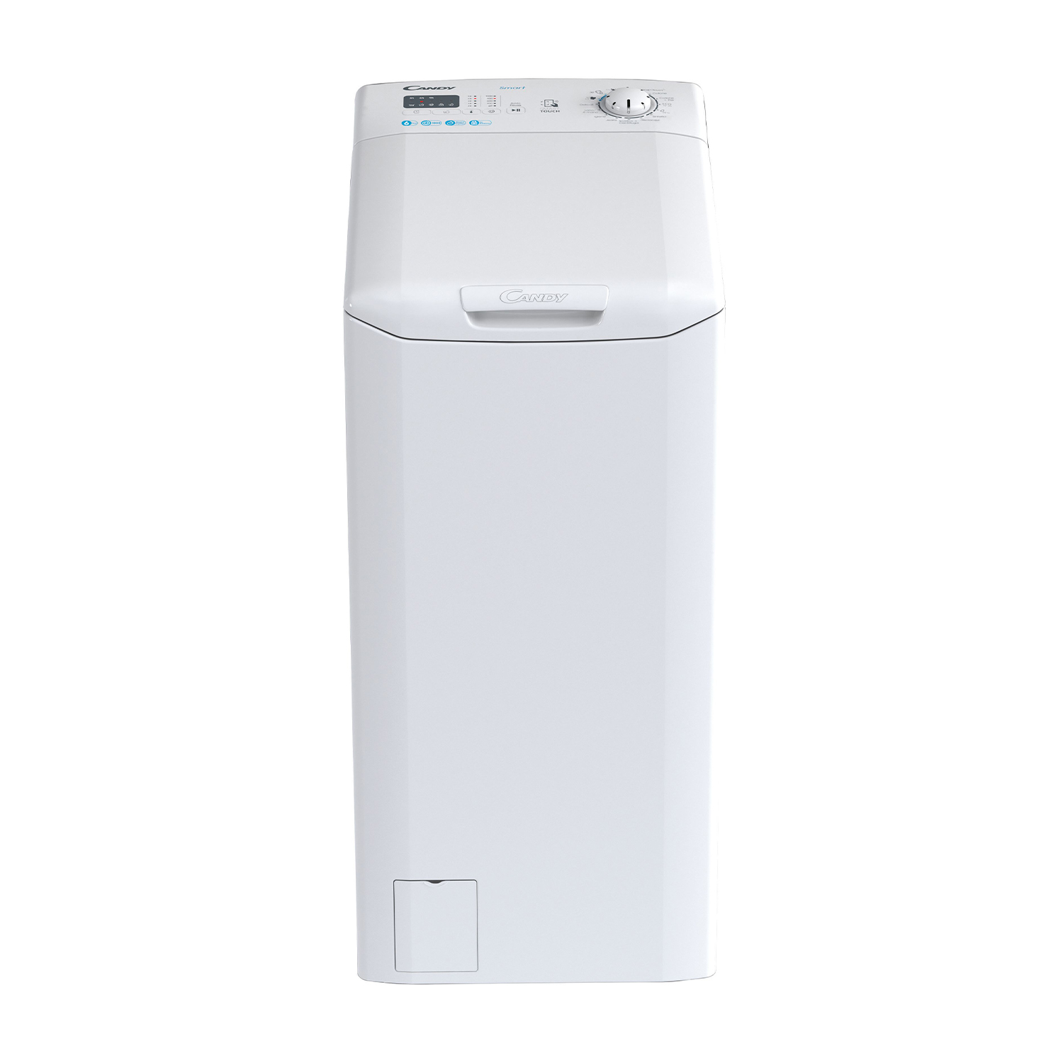 Candy CST 06Le/1-11 Lavatrice Carica Alto, Caricamento dall'alto, 6 kg, 17 programmi, Profondità 60 cm, Giri 1000 rpm, livello rumorosità centrifuga