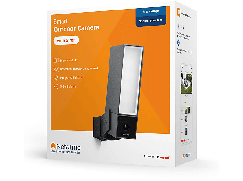 Videocamera Sorveglianza Netatmo Outdoor Camera With Siren