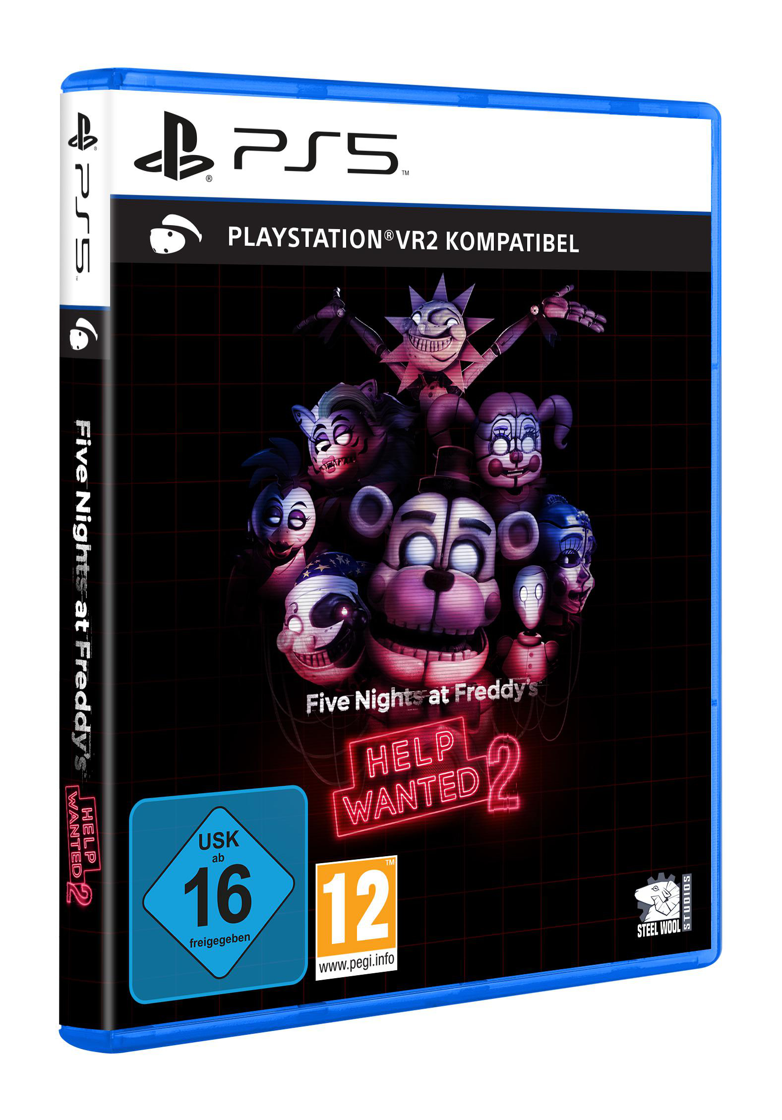 Ein PS5-Spielcase für Five Nights at Freddy's: Help Wanted 2.