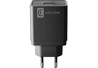 CELLULARLINE 10W Şarj Kiti Adaptör + Type-C Kablo Siyah_1