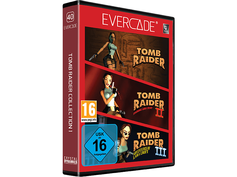 Blaze Evercade Tomb Raider Collection 1 [Cartridge]; Videogame