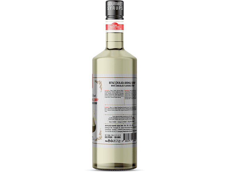 NISH Beyaz Çikolata Aromalı Şurup 700 ml_1