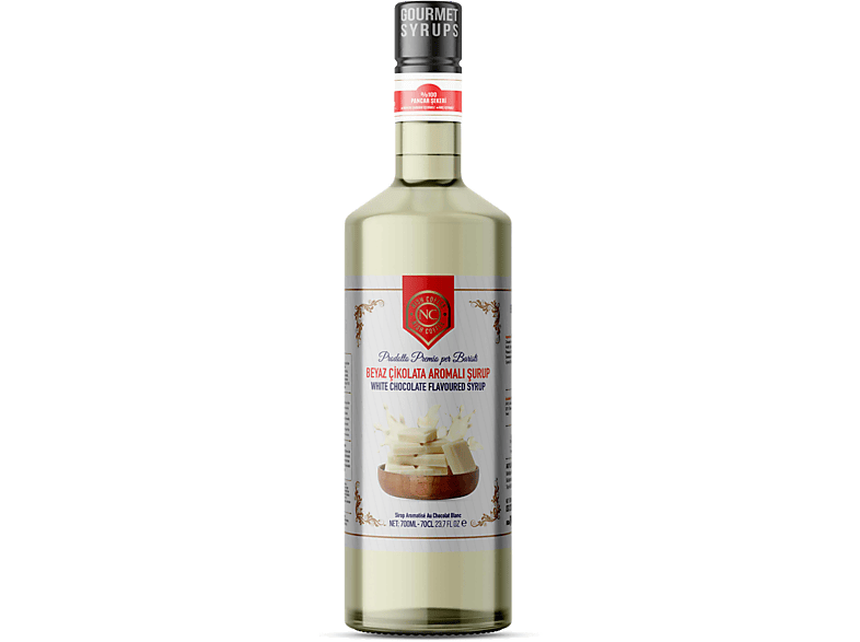 NISH Beyaz Çikolata Aromalı Şurup 700 ml_0