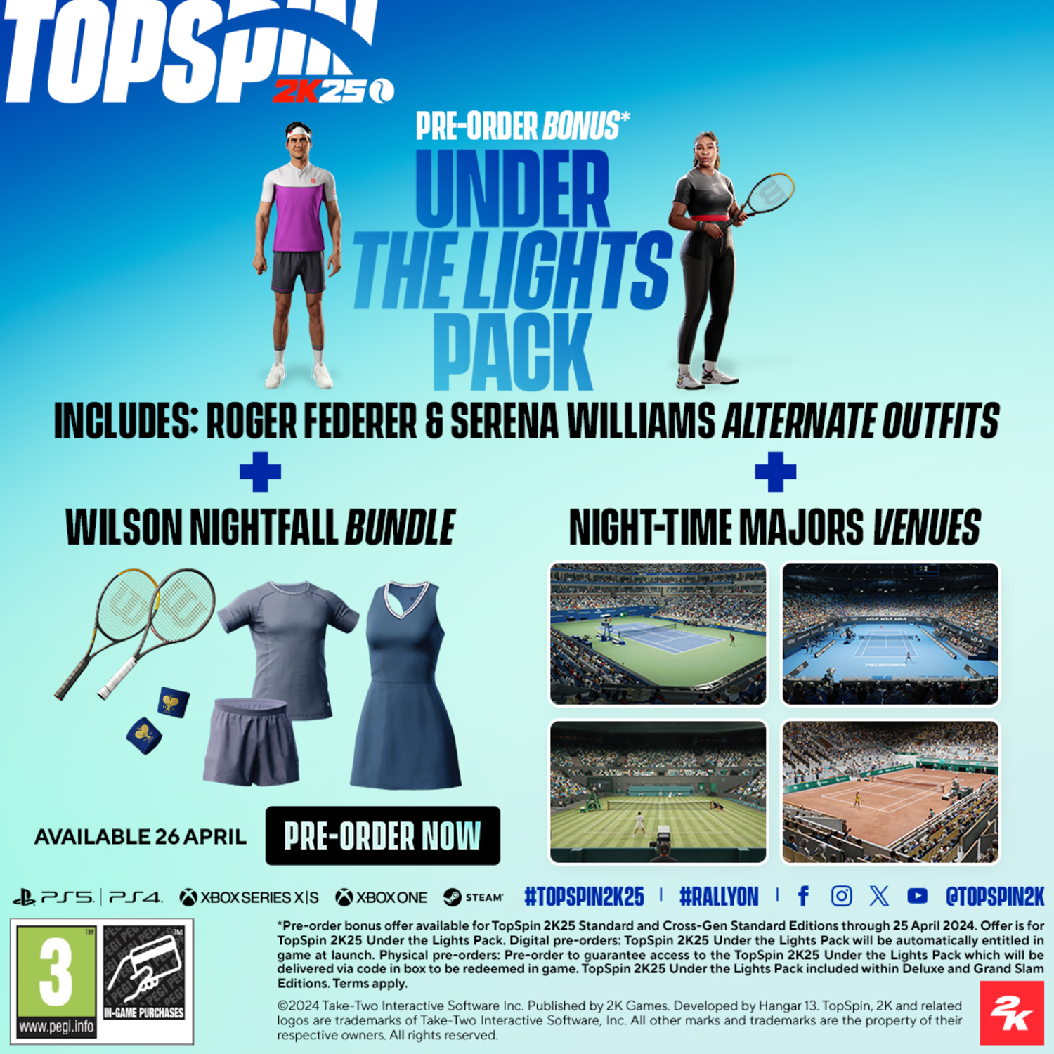 TopSpin 2K25 Standard Edition FR/NL Xbox Series X