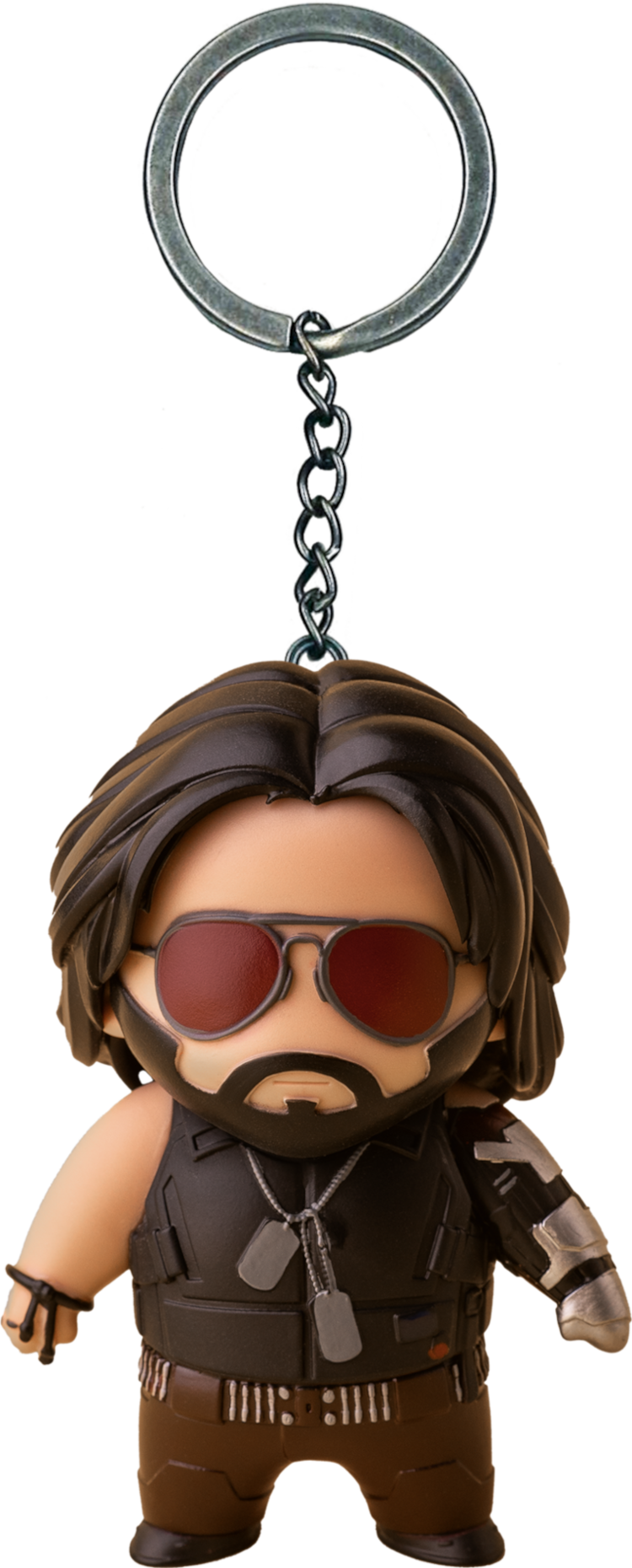 Cyberpunk 2077 - Johnny Silverhand 3D kulcstartó