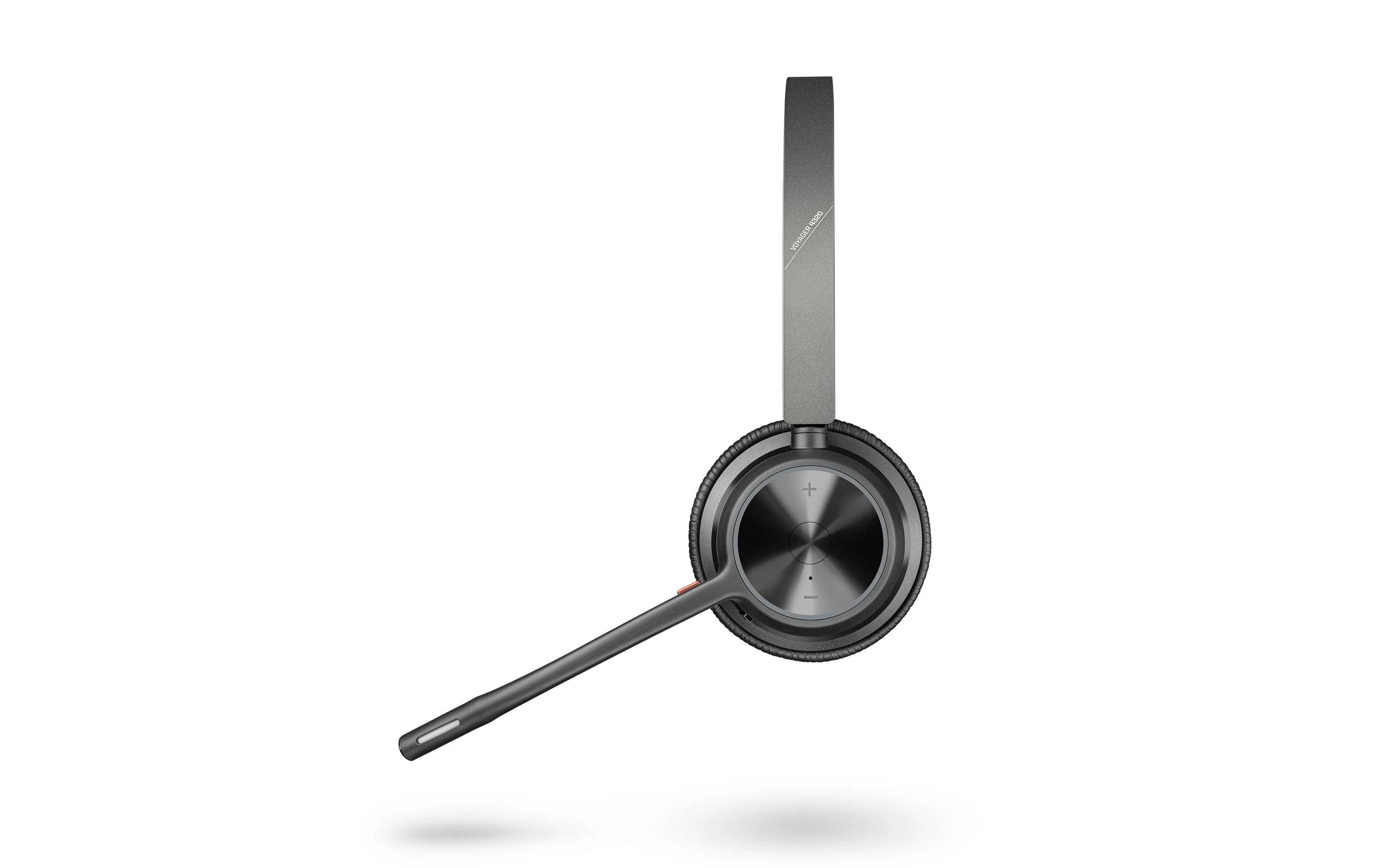 Poly Headset Voyager 4320 MS Duo USB-C, sans station de charge