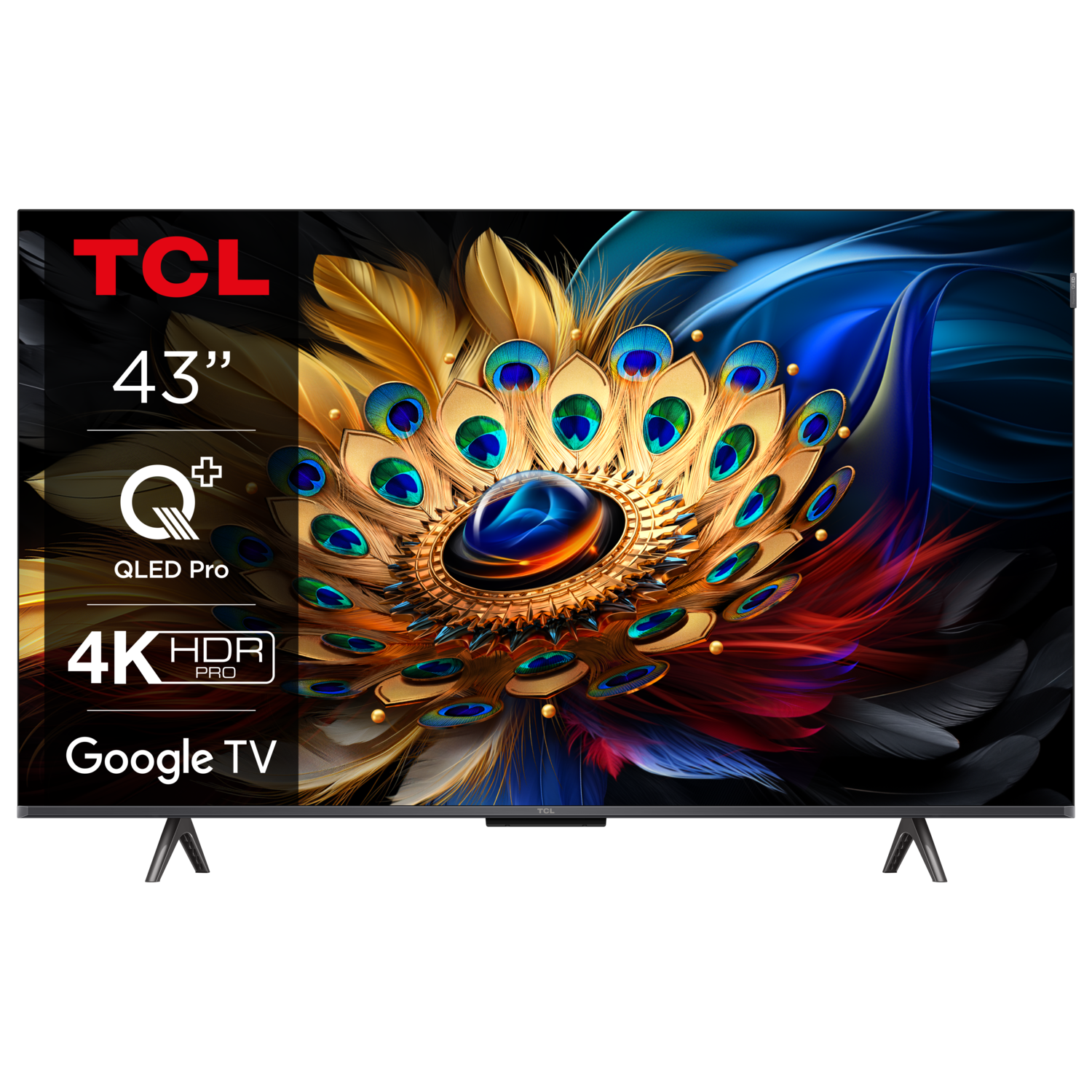 TCL 43C654 | Ultra HD 4K - QLED-tv - 43 inch - 2024 | MediaMarkt