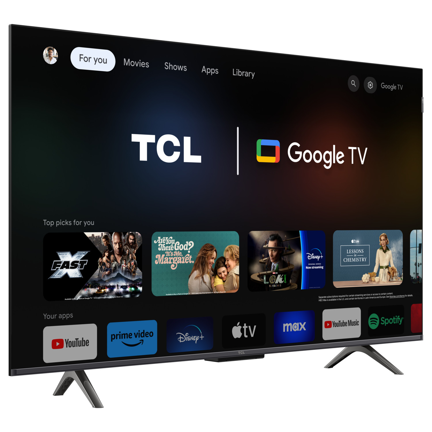 TCL 43C654 | Ultra HD 4K - QLED-tv - 43 inch - 2024 | MediaMarkt