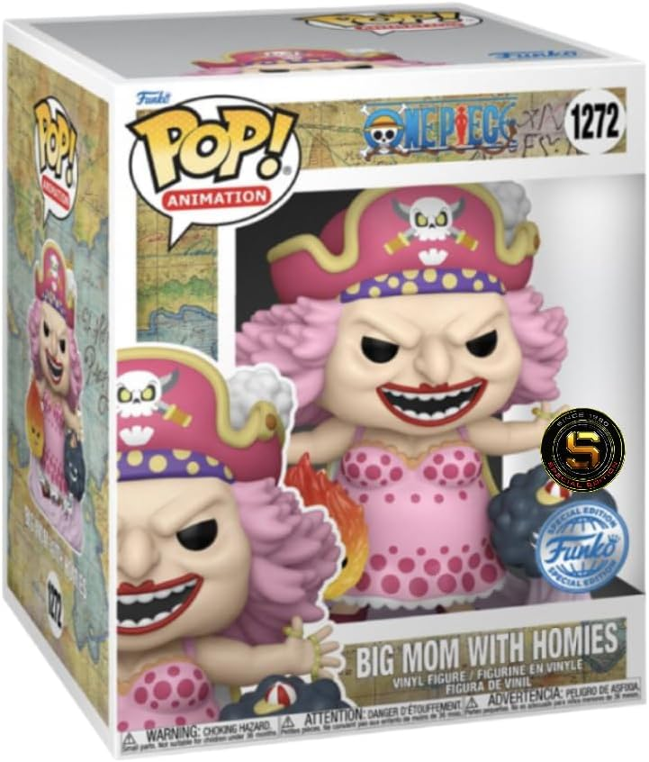 Caja Funko Pop con una figura de Big Mom.