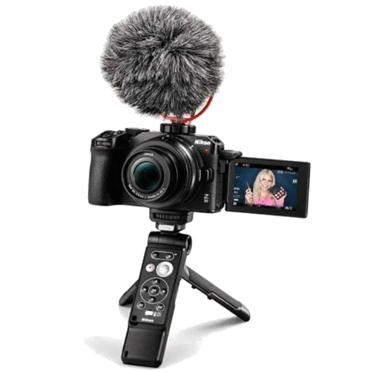 NIKON Z 30 Vlogger Kit Aynasız Fotoğraf Makinesi Siyah Fiyat