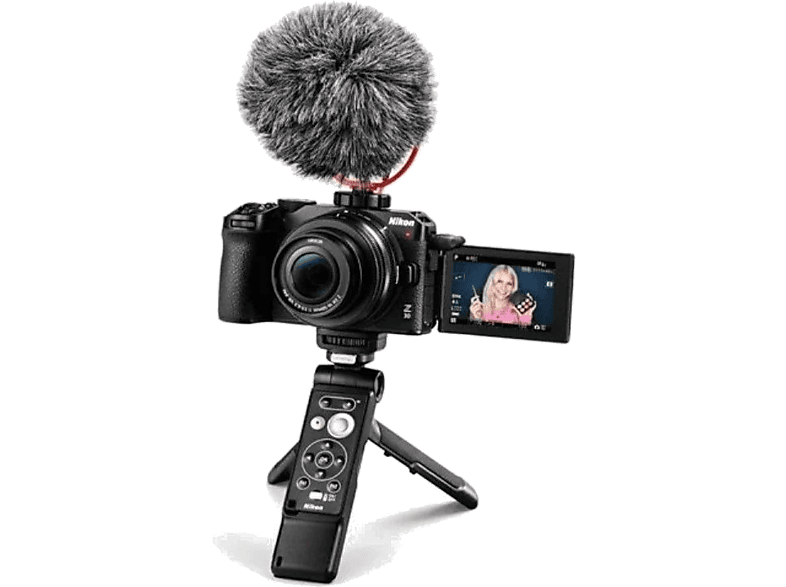 NIKON Z 30 Vlogger Kit Aynasız Fotoğraf Makinesi Siyah_2