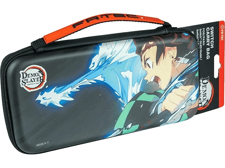 Funda Nintendo Switch - FR-TEC Demon Slayer Water Breath, Para Switch, Negro