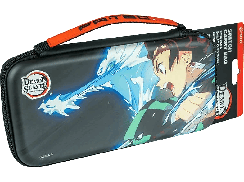 Funda - FR-TEC Demon Slayer Water Breath, Para Nintendo Switch, Negro