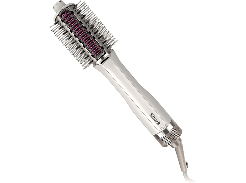 Moldeador - Shark HT202EU, 4 Niveles de Temperatura, 900 W, Wet&Dry, Blanco seda