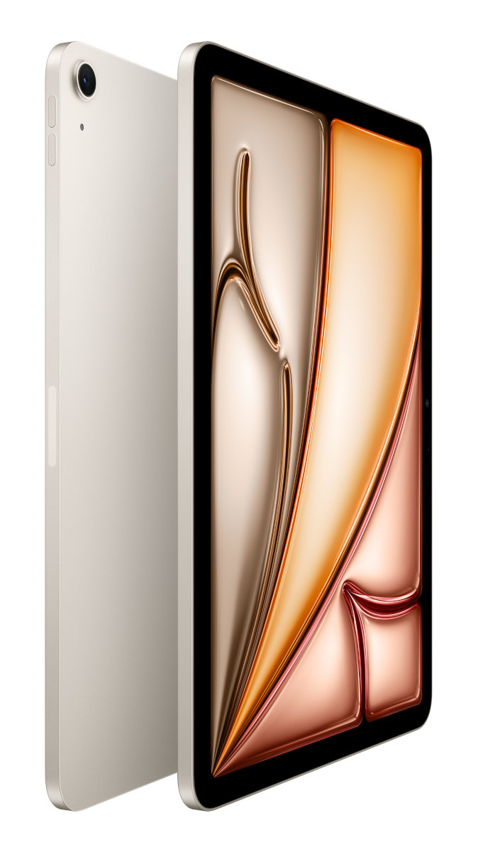Tablet APPLE iPad Air (2024) 11 M2 512GB Wi-Fi Księżycowa poświata MUWN3HC/A