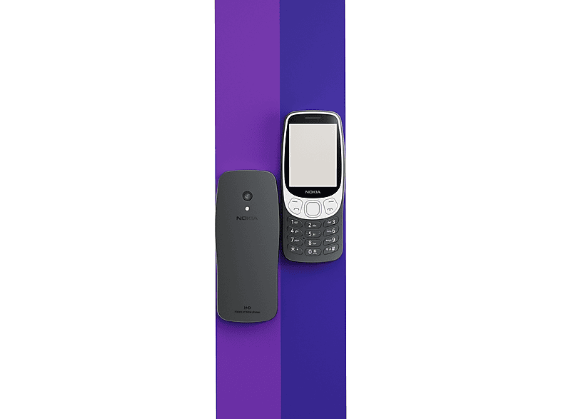 NOKIA 3210 Mobiltelefon, Grunge Black
