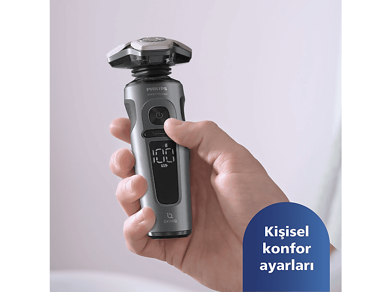 PHILIPS 9000 Prestige Serisi Tıraş Makinesi SP9872/22,Sinekkaydı Tıraş,Skin IQ Teknolojisi,Islak ve Kuru Kullanım,Hassas Düzeltic_8