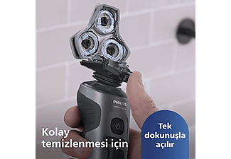 PHILIPS 9000 Prestige Serisi Tıraş Makinesi SP9872/22,Sinekkaydı Tıraş,Skin IQ Teknolojisi,Islak ve Kuru Kullanım,Hassas Düzeltic_11