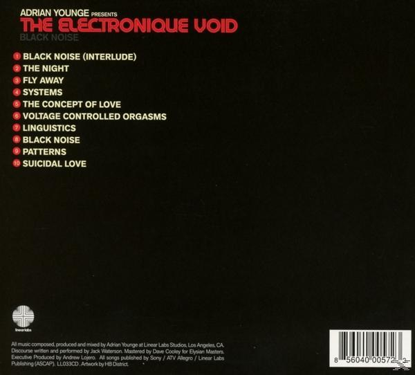 Adrian Younge - The Electronique Void-Black Noise  - (CD)