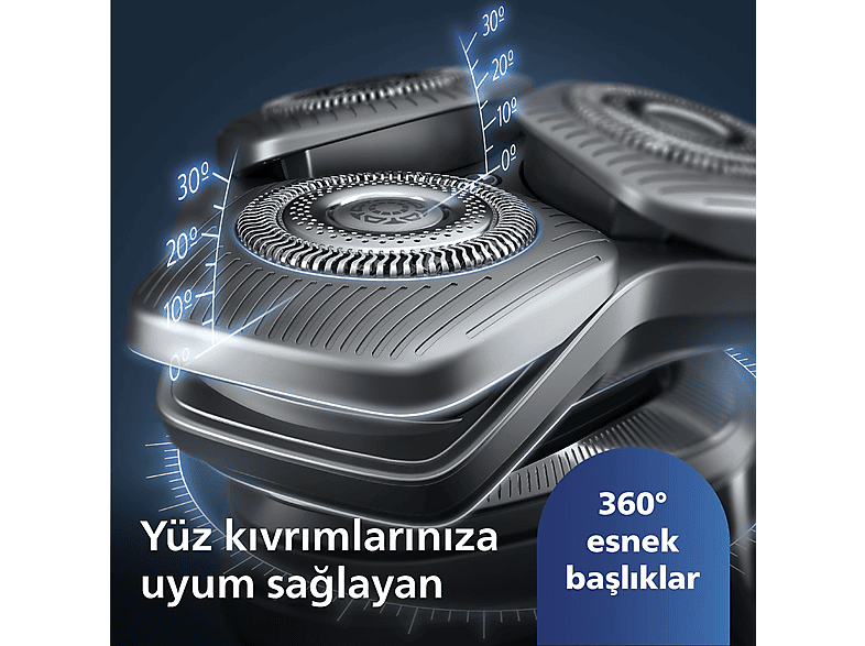 PHILIPS 8000 Serisi  Tıraş Makinesi S8692/35,Sinekkaydı Tıraş,Skin IQ Teknolojisi,Islak ve Kuru Kullanım,Hassas Düzeltici_2