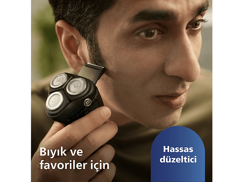 PHILIPS 3000 Serisi  Tıraş Makinesi S3144/00,Sinekkaydı Tıraş,Islak ve Kuru Kullanım,Hassas Düzeltici_6