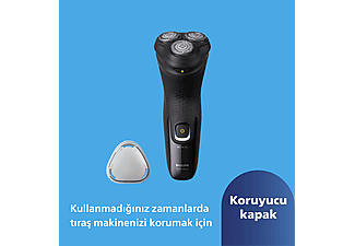 PHILIPS 3000X Serisi  Tıraş Makinesi X3021/00,Sinekkaydı Tıraş,Islak ve Kuru Kullanım,Hassas Düzeltici_11