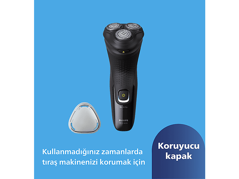 PHILIPS 3000X Serisi  Tıraş Makinesi X3021/00,Sinekkaydı Tıraş,Islak ve Kuru Kullanım,Hassas Düzeltici_11