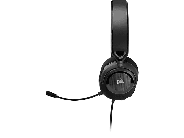 CORSAIR HS35 V2 Gaming Headset, Over-Ear, 50mm Treiber, 3.5mm, Carbon — Foto 2 von 5