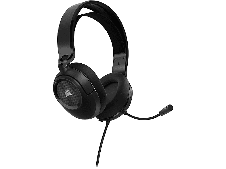 CORSAIR HS35 V2 Surround Gaming Headset, Over-Ear, 50mm Treiber, 7.1 Audio, 3.5mm/USB, Carbon — Foto 2 von 5