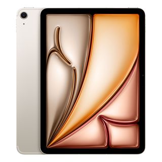 APPLE iPad Air (2024) Wi-Fi + Cellular, Tablet, 256 GB, 11 ", Starlight