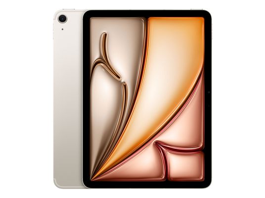 APPLE iPad Air (2024) Wi-Fi + Cellular, Tablet, 1 TB, 11 ", Starlight