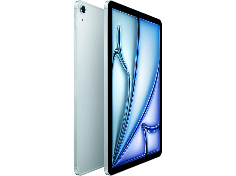 APPLE iPad Air Cellular (2024), 6. Generation, Tablet, 1 TB, 11 Zoll, Blau